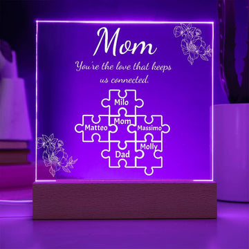 The Piece That Holds Us Together – Mother’s Day Puzzle Gift from Family