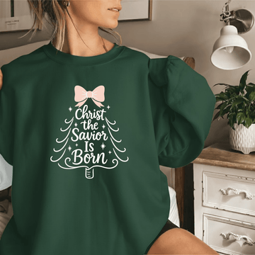 Christ the Savior Is Born Sweatshirt