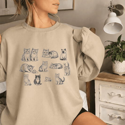 Curious Kittens: A Cozy Line-Art Collection