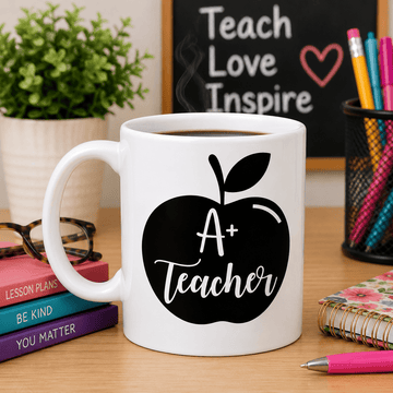 A+ Teacher Mug