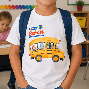 Back To School Youth 100% Cotton T-Shirt