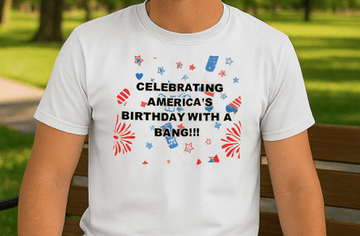 Celebrating America's Birthday T-Shirt