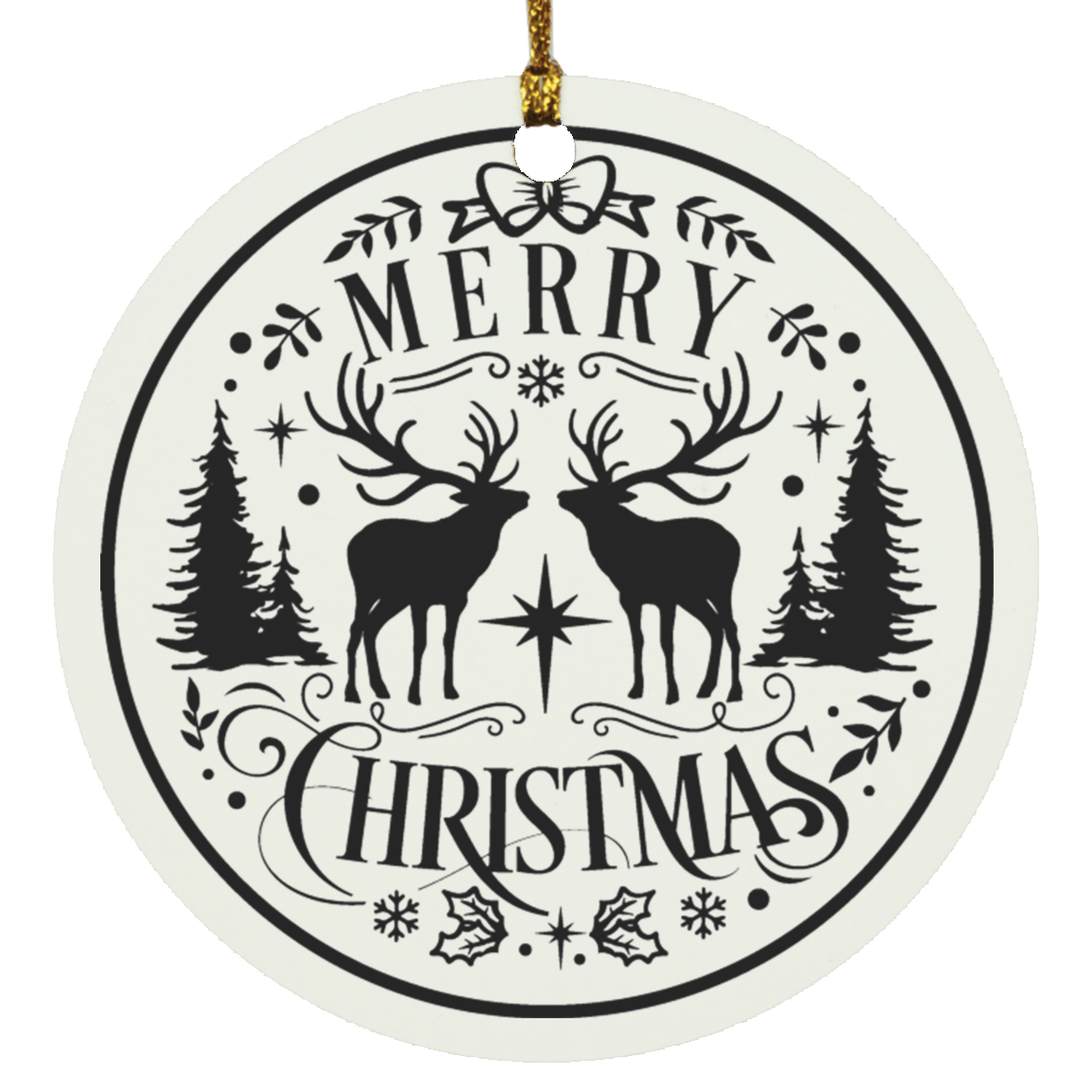 Merry Christmas Ornament