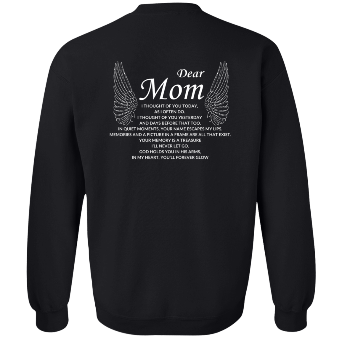 Dear Mom Crewneck Sweatshirt