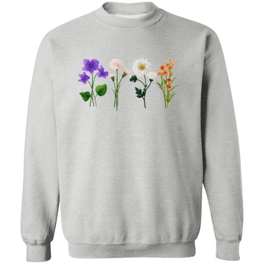 Flower Crewneck Sweatshirt