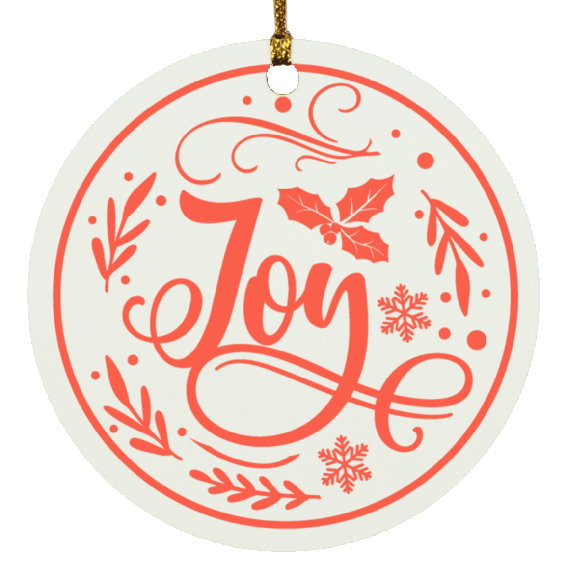 Joy Ornament