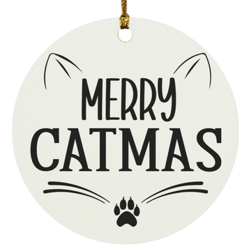 Merry Catmas Ornament