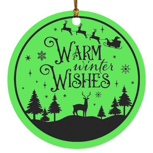 Warm Winter Wishes Ornament