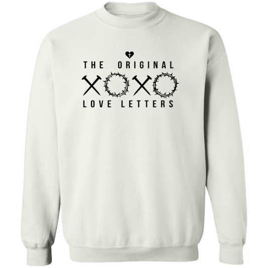 The Original Love Letters Crewneck Pullover Sweatshirt