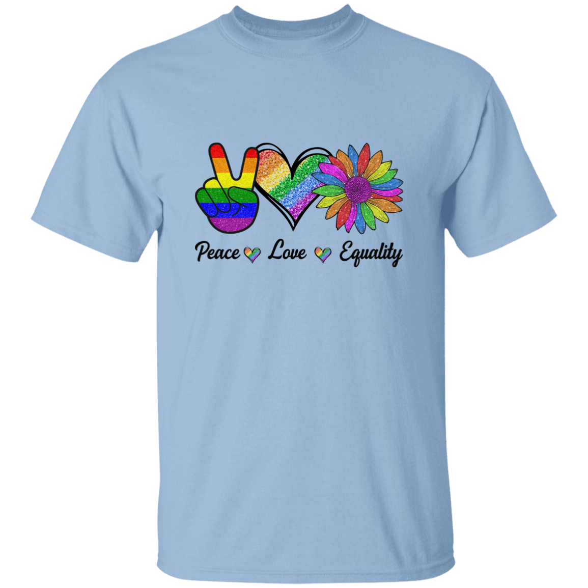 Peace Love  Equality T-Shirt