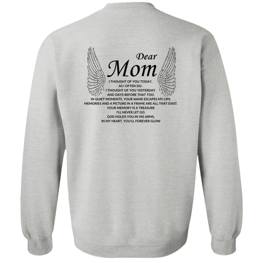 Dear Mom Crewneck  Sweatshirt