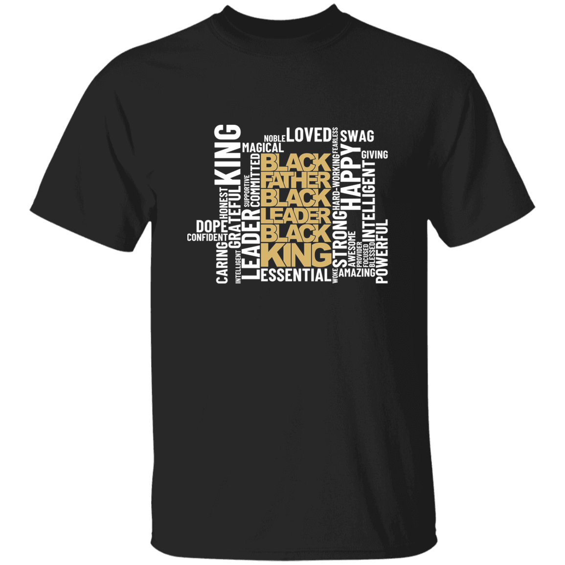 Black Father T-Shirt