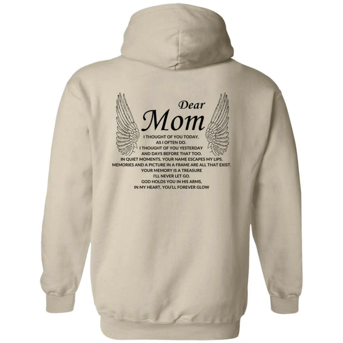 Dear Mom Pullover Hoodie