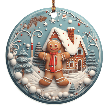 Gingerbread Man Ornament