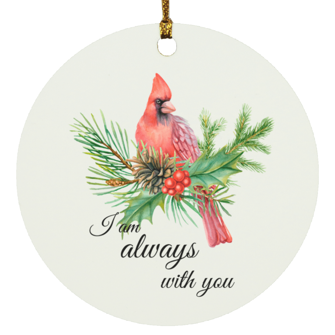 I am always with you Ornament