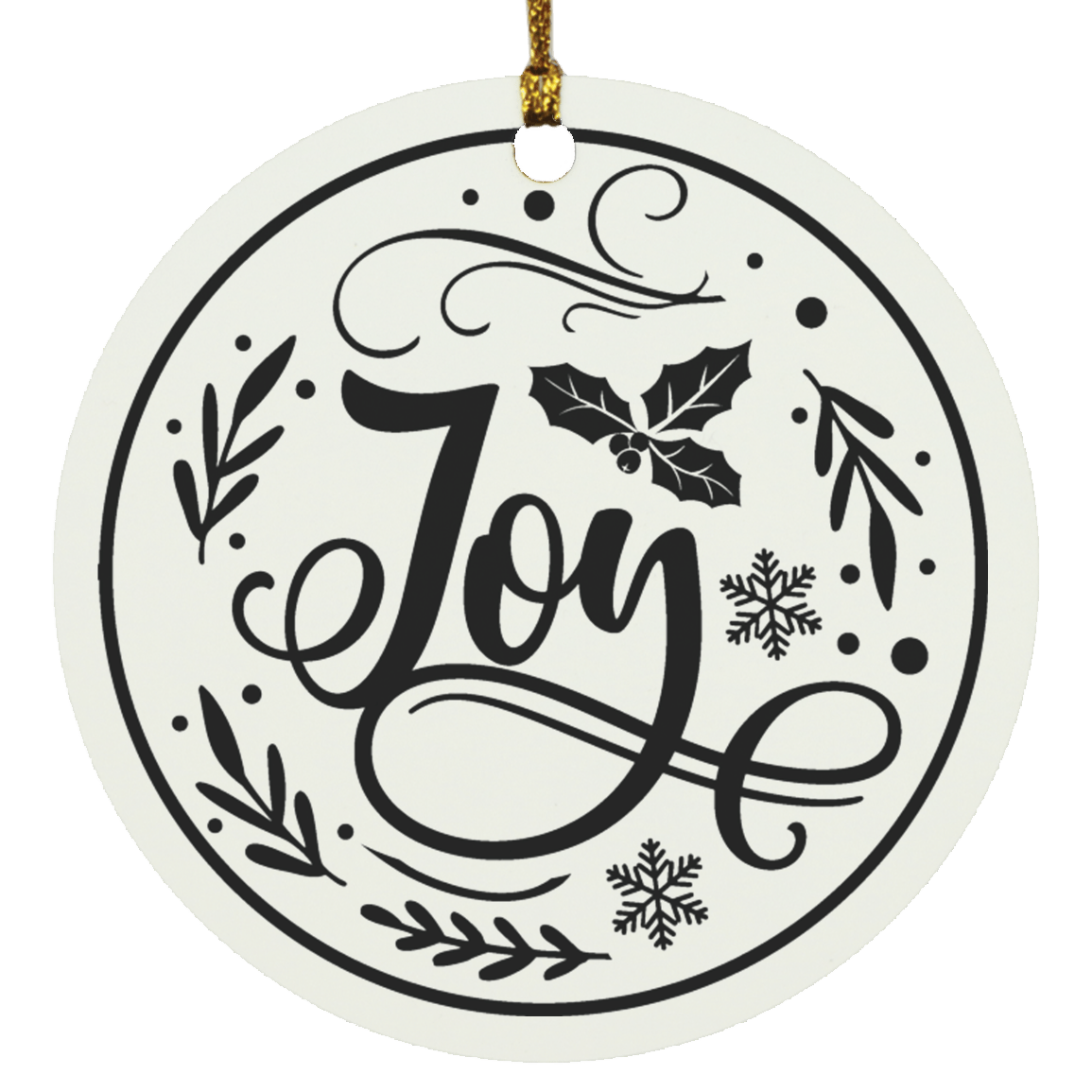 Joy Ornament