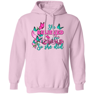 She Belived Pullover Hoodie