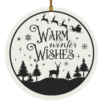 Warm Winter Wishes Ornament