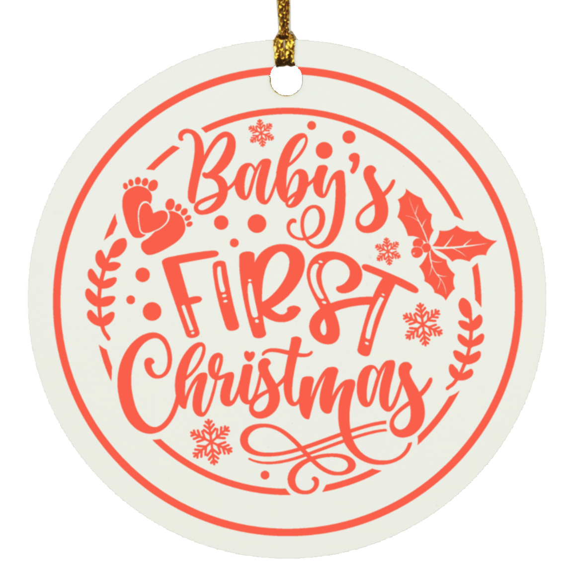 Baby's First Christmas Ornament