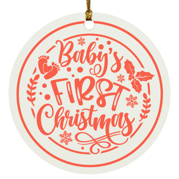 Baby's First Christmas Ornament