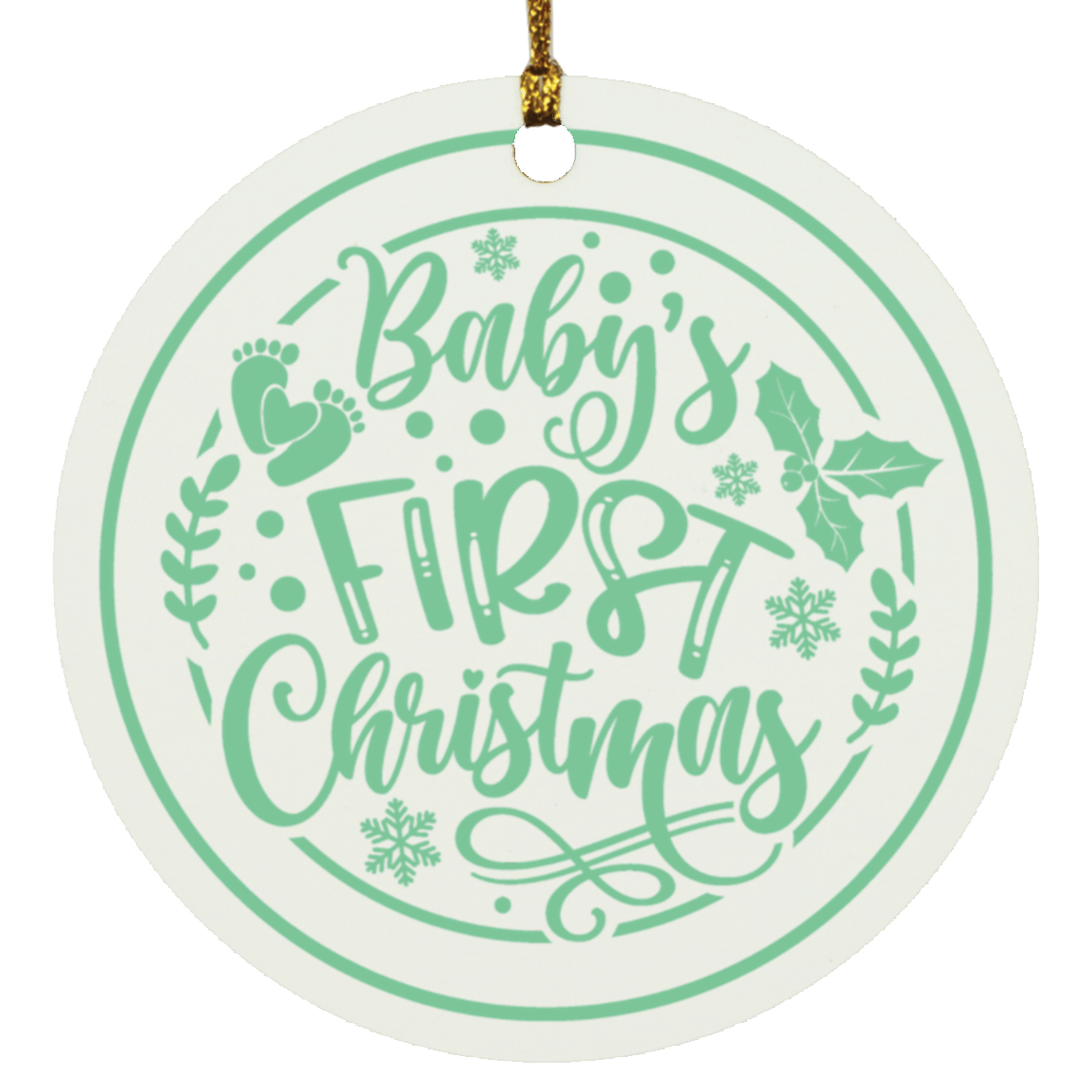 Baby's First Christmas Ornament