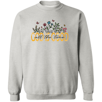 God is Good Crewneck Pullover Sweatshirt