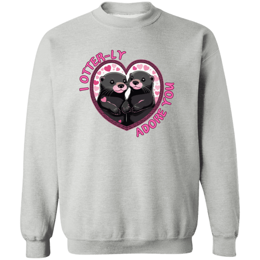 I Otter-ly Adore You Crewneck Sweatshirt