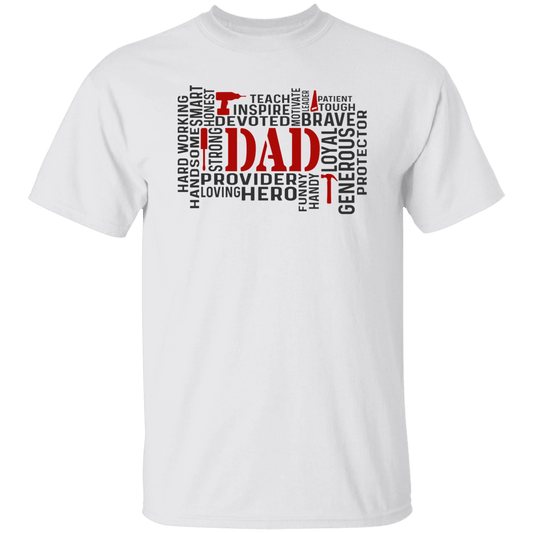 Dad Word Art T-Shirt