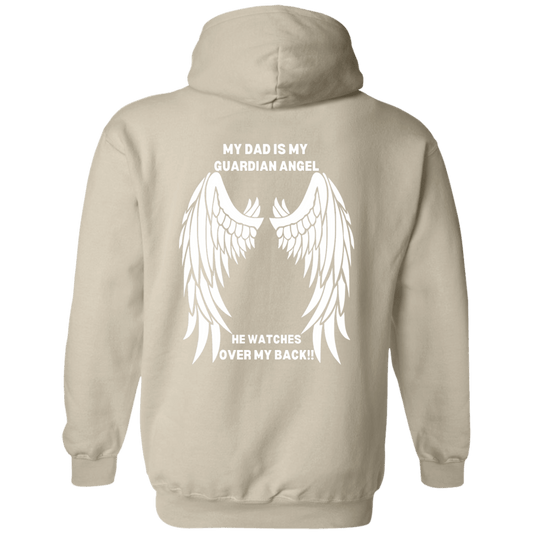 My Dad Is My Guardian Angel Pullover Hoodie