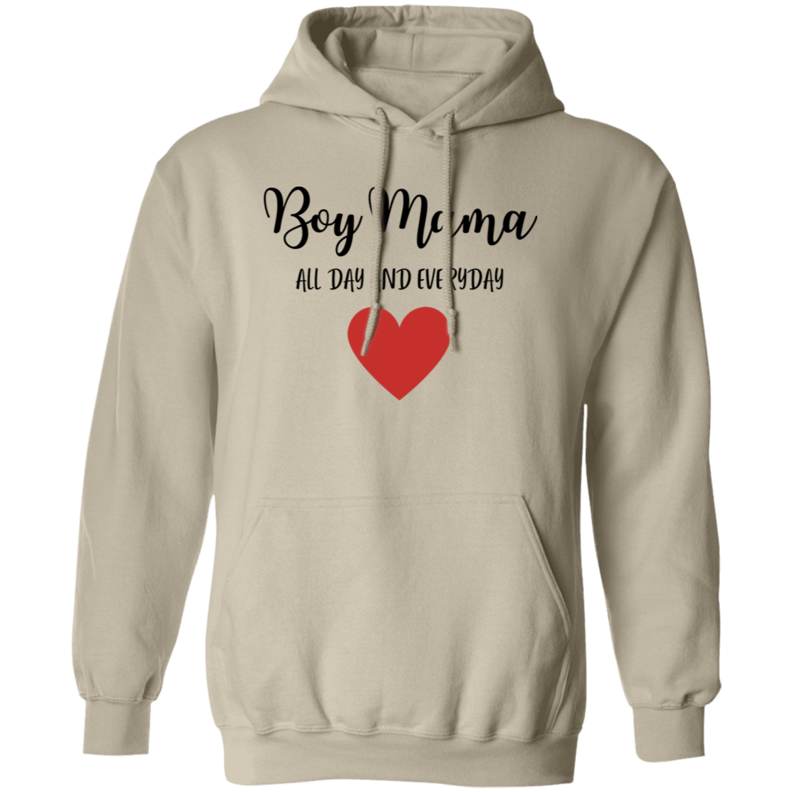 Boy Mama Pullover Hoodie