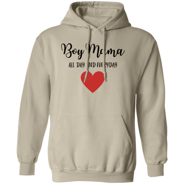 Boy Mama Pullover Hoodie