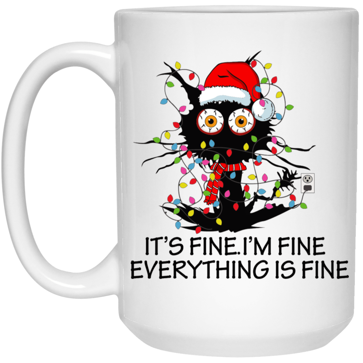 I'm Fine 15 oz Mug