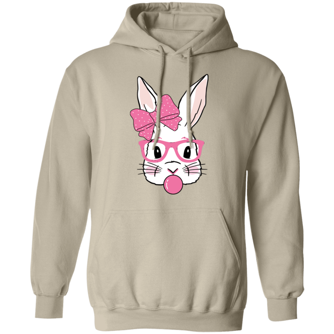 Easter Rabbit Pullover Hoodie