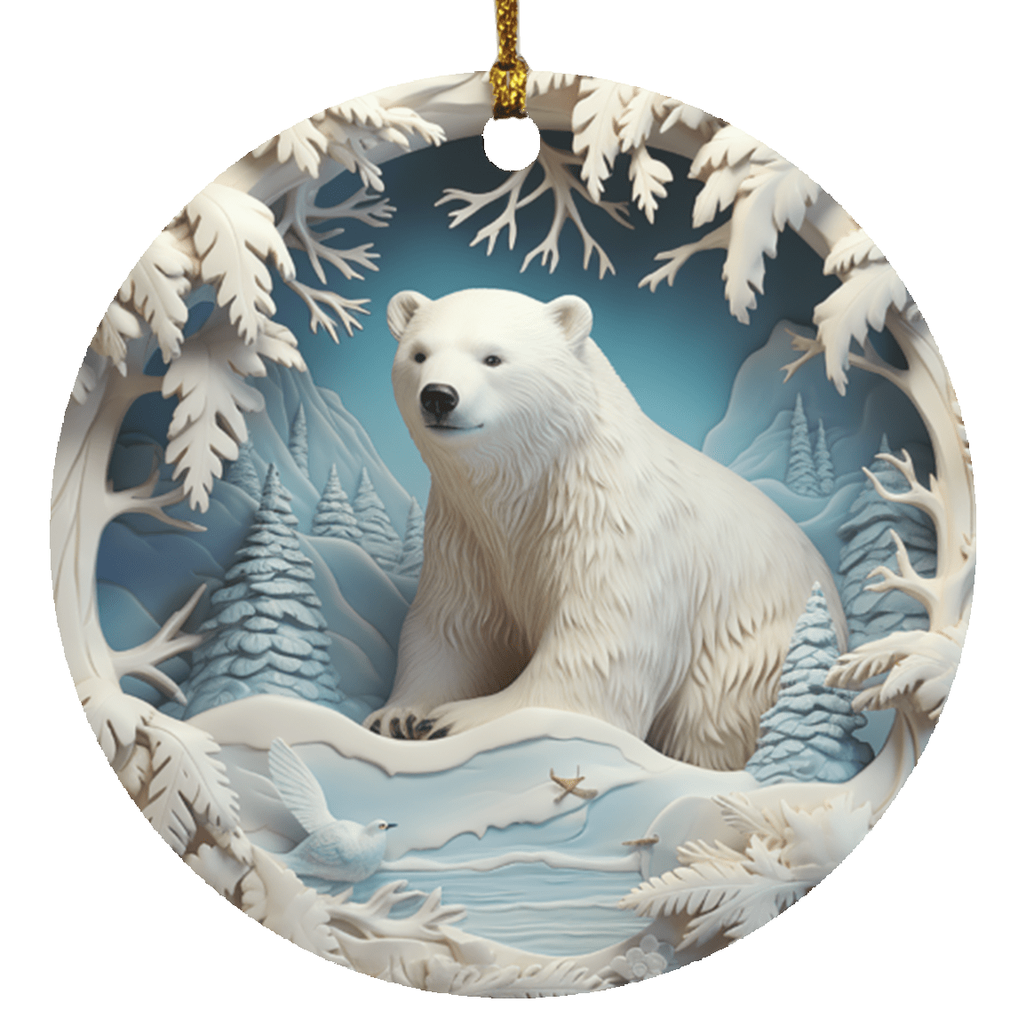 Polar bear Ornament
