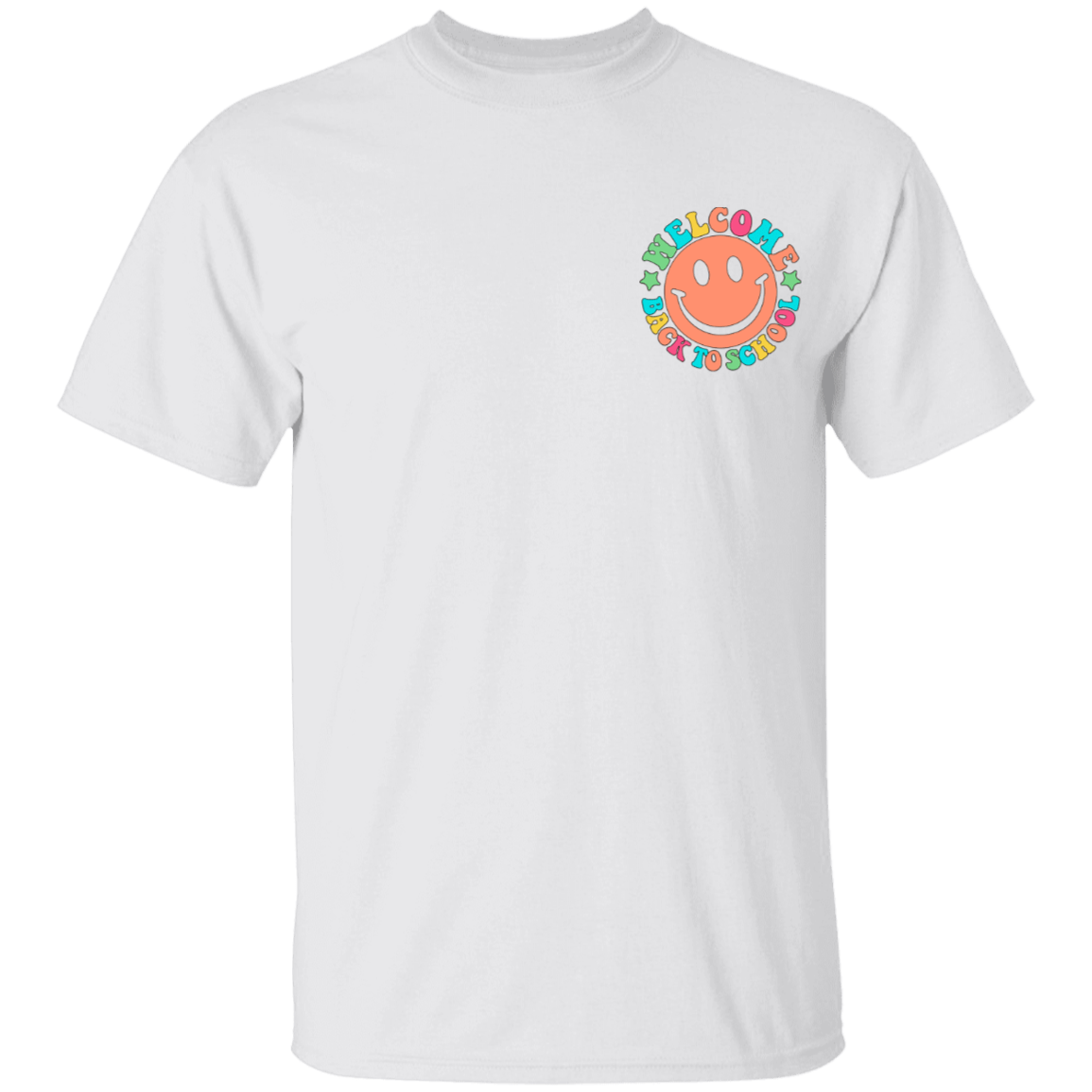 Welcome Back to School Youth 100% Cotton T-Shirt