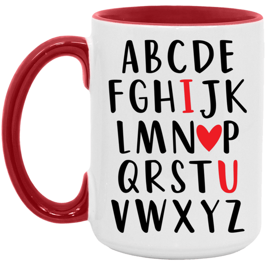 ABC I LOVE YOU 15oz Mug