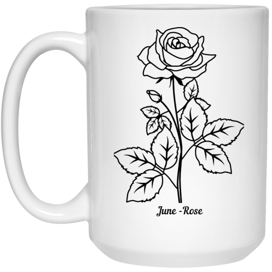 Rose 15 oz Mug