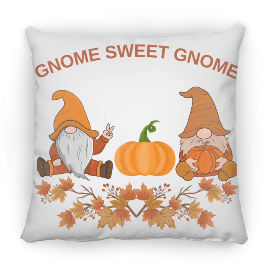 Gnome Sweet Gnome Medium Square Pillow