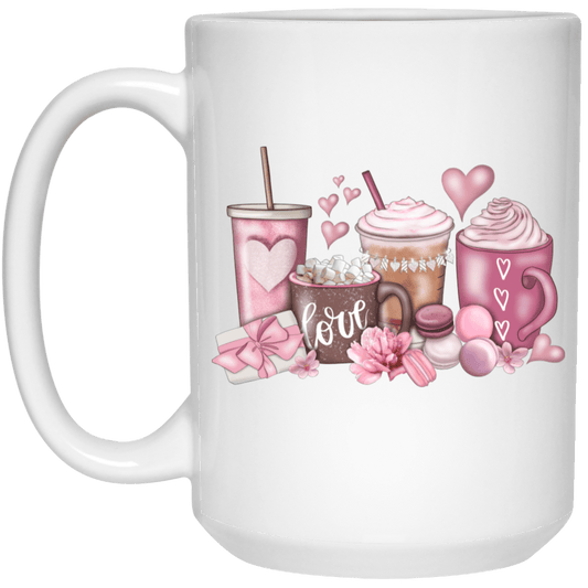 Valentine Cafe tumblers 15oz Mug