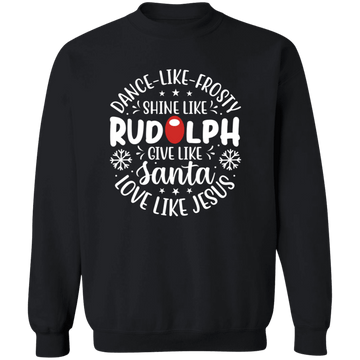 Dance Like Frosty Crewneck Pullover Sweatshirt