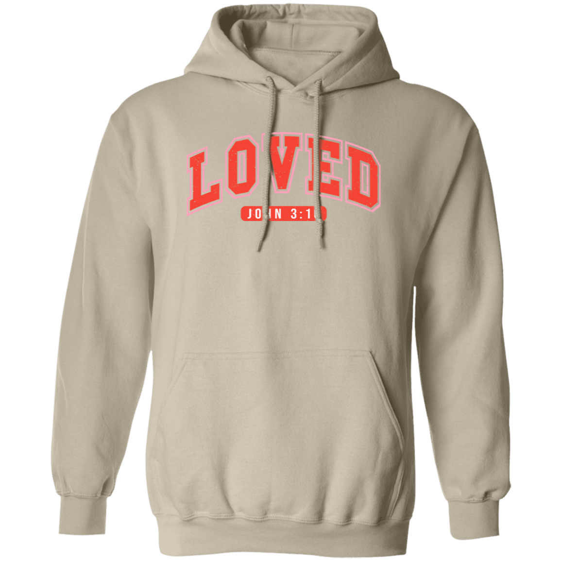 Loved John 3:16 Pullover Hoodie