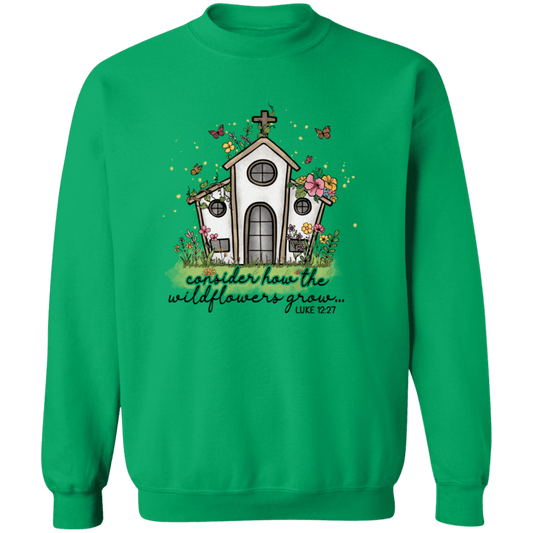 Consider how... Crewneck Pullover Sweatshirt