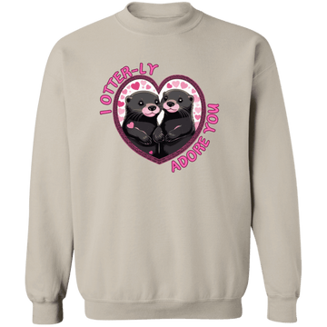 I Otter-ly Adore You Crewneck Sweatshirt