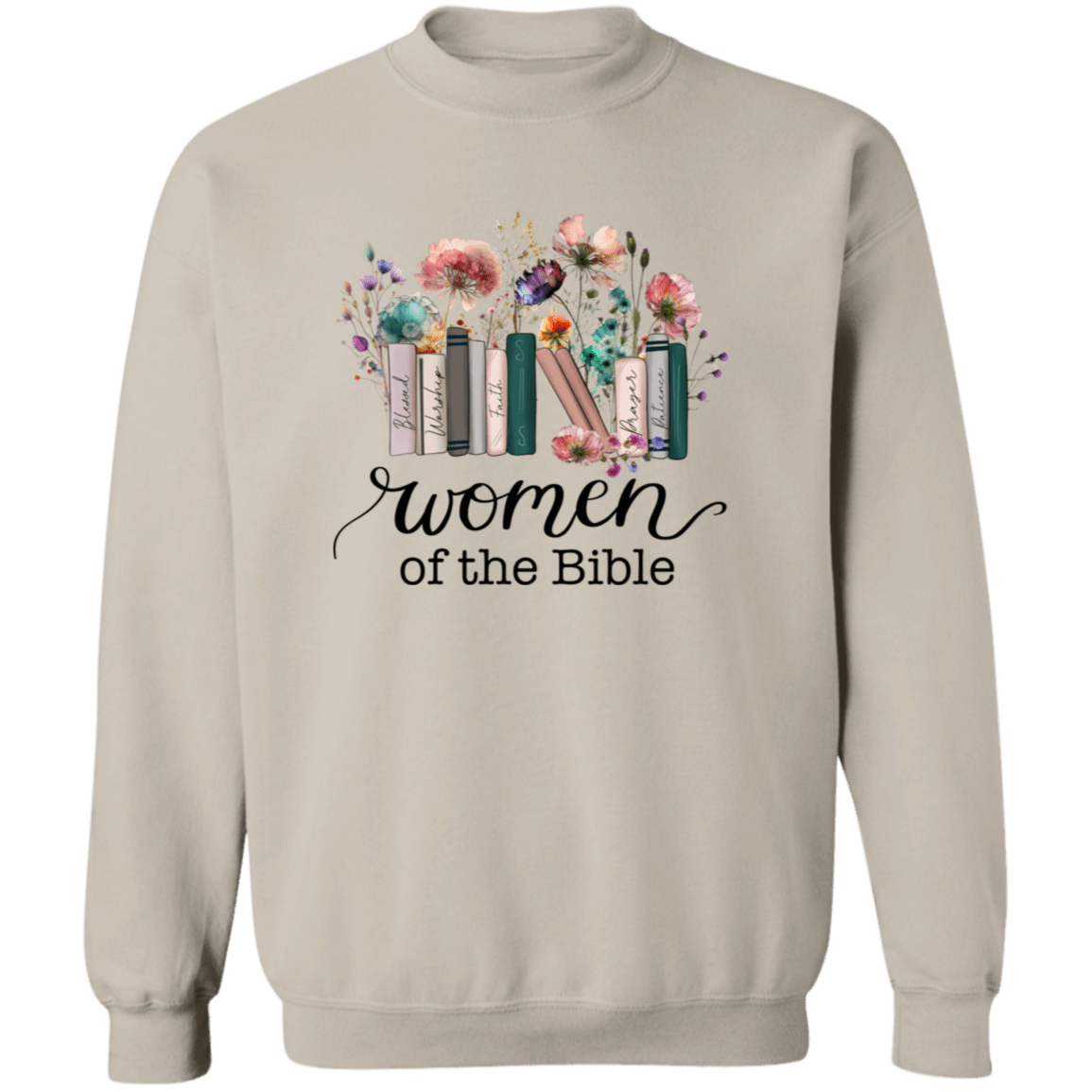 Women of the Bible Crewneck Pullover Sweatshirt