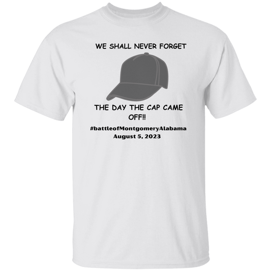 The day the cap came off T-Shirt