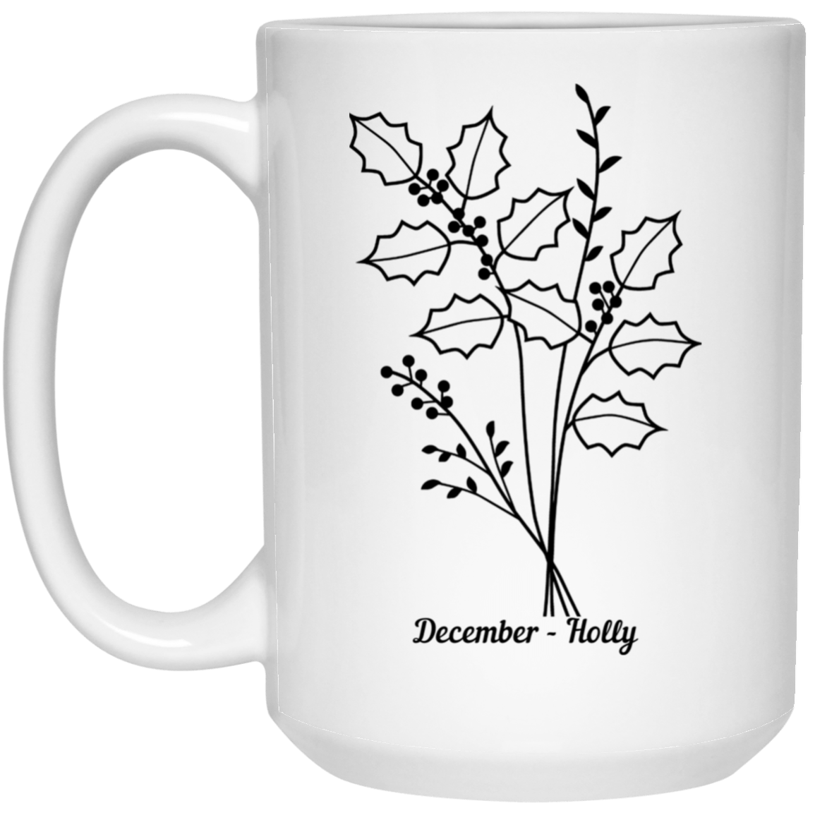 Holly 15 oz Mug