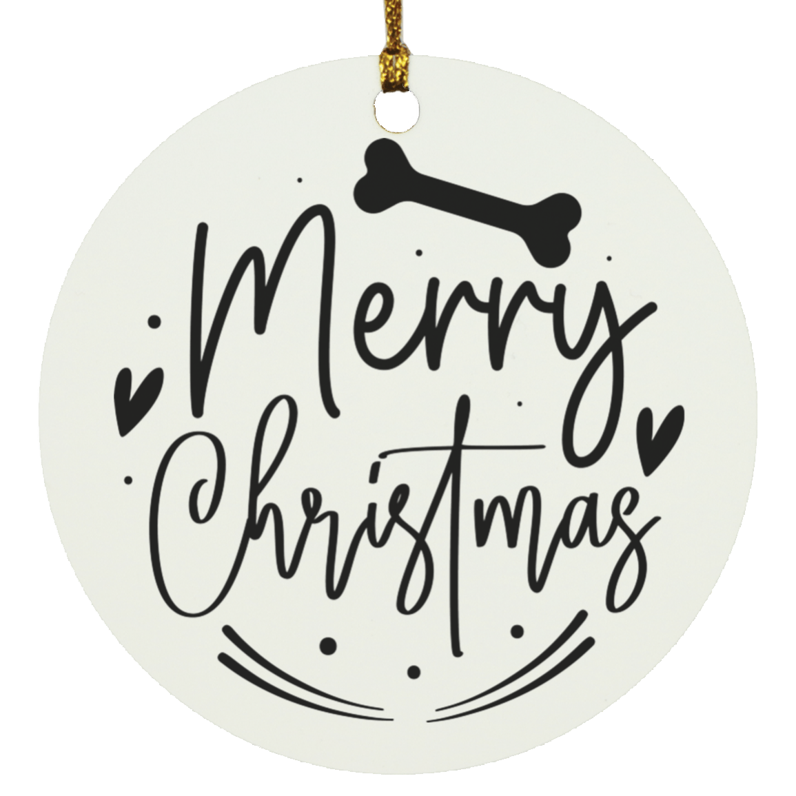 Merry Christmas Ornament
