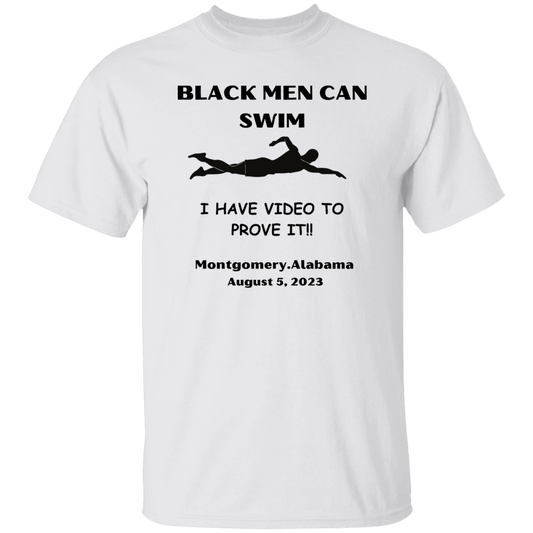 Black Men Can Swim T-Shirt