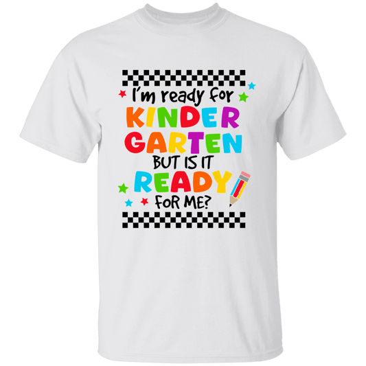 I'm Ready for Kindergarten Youth 100% Cotton T-Shirt