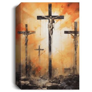 Jesus on the cross  Canvas